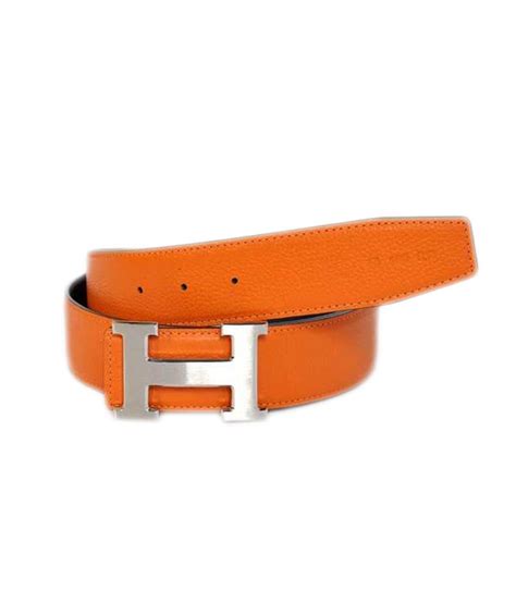 orange hermes belt